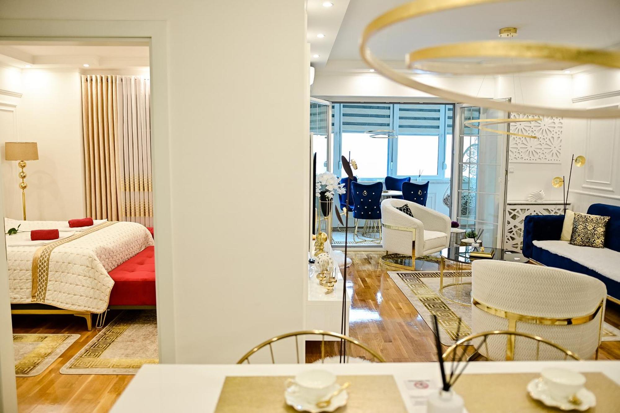 Luxury Apartment Karic Free Parking Tuzla Esterno foto